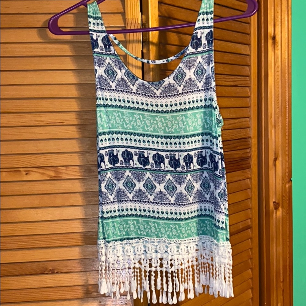 Cut out tank top